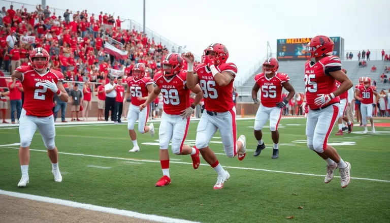 melissa cardinals football